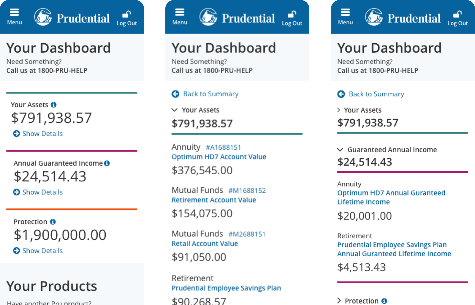 dashboard xsmall 3up mockup